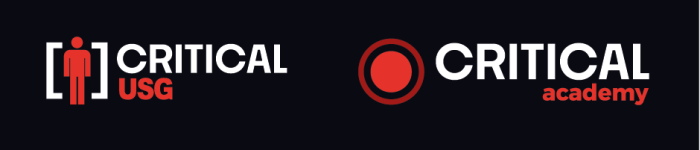 Logo CriticalUSG | Logo Critical academy